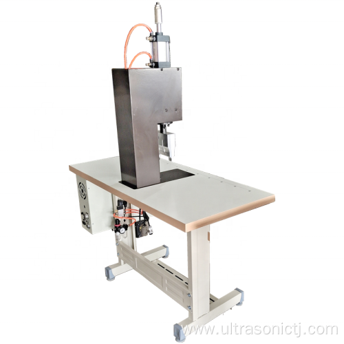 Semi-auto webbing punching machine TJ-100 punching machine can punch holes of various shapes Ultrasonic punching machine